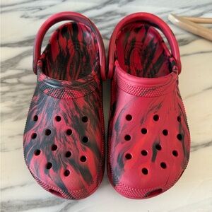 Crocs Classic Marbled Red/Black